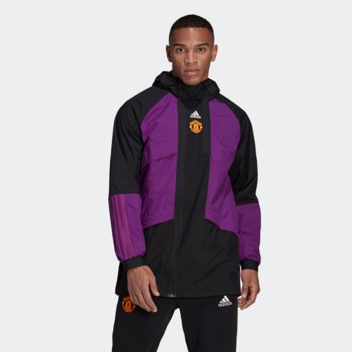 Manchester united travel drill jacket