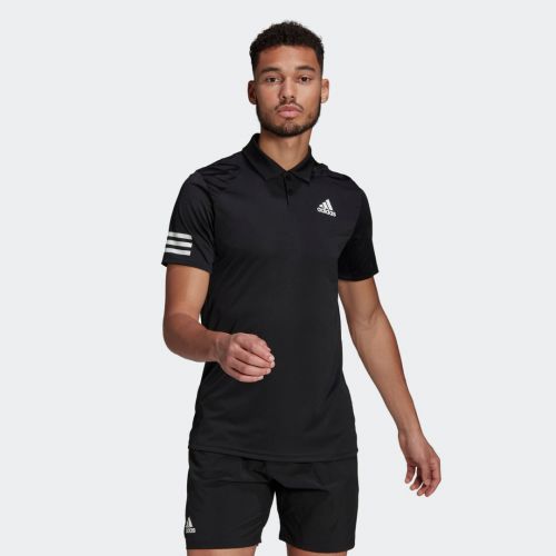 Tennis club 3-stripes polo shirt