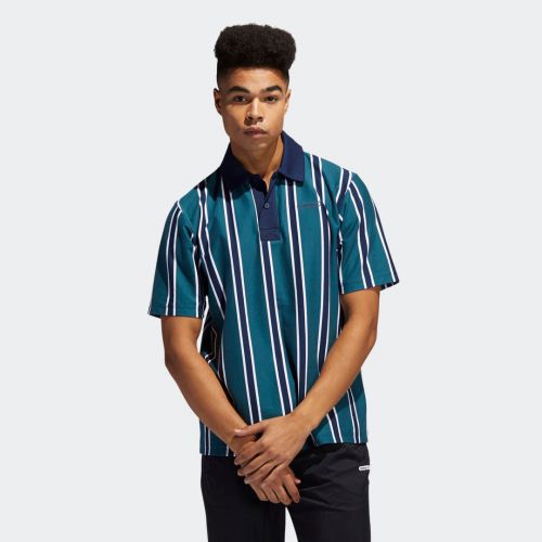 Stripe polo shirt