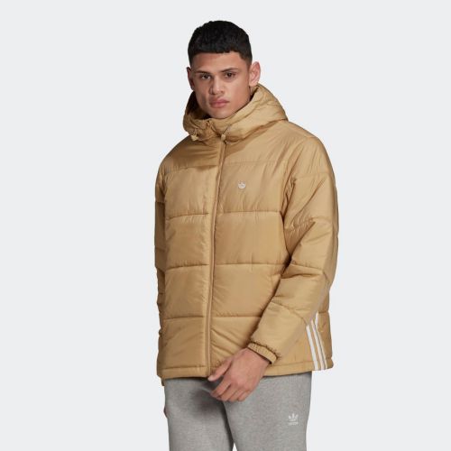 Padded hooded puffer jacket