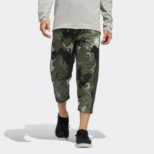 Continent camo city cropped pants