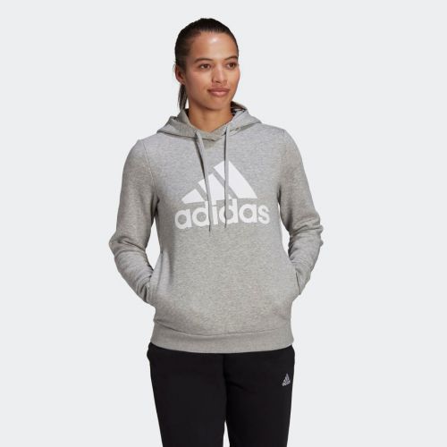 Loungewear essentials logo fleece hoodie