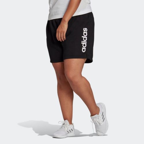 Essentials slim logo shorts (plus size)