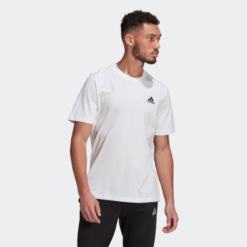 Essentials embroidered small logo tee