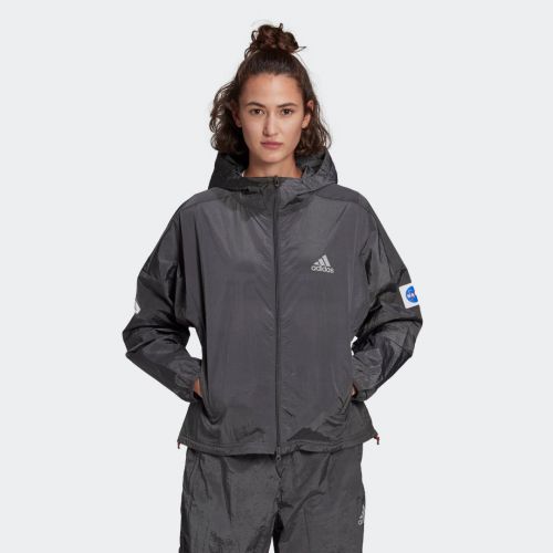 Adidas sportswear crop windbreaker