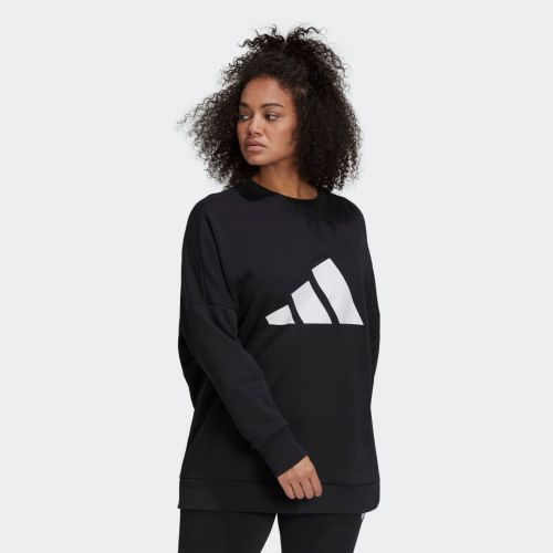 Adidas sportswear future icons sweatshirt (plus size)