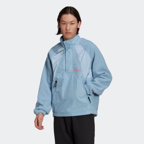 Adidas adventure futura polar fleece half-zip sweatshirt