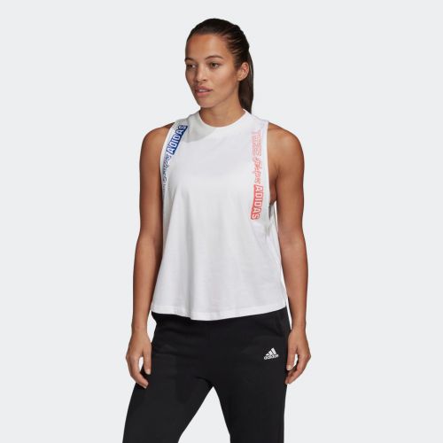 Adidas graphic tank top