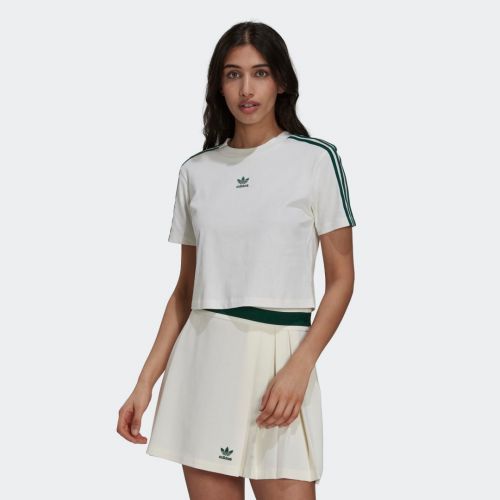 Tennis luxe cropped tee