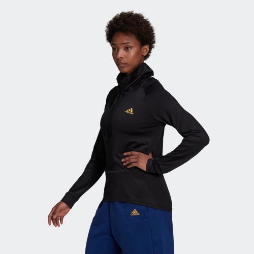 Designed to move sport warm high-collar sweatshirt