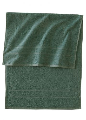 Ręczniki bawełniane (4 szt.) bonprix zieleń jodły
