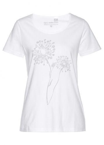 T-shirt bonprix biały
