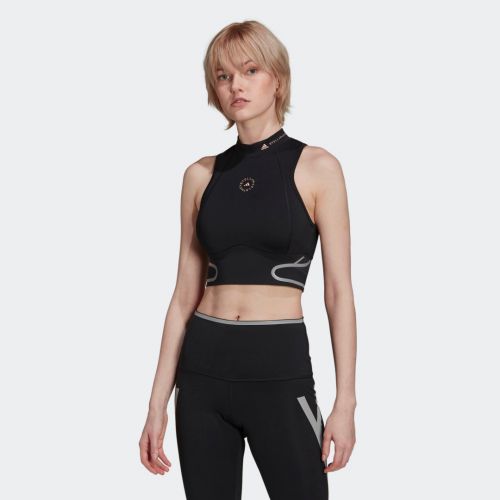 Adidas by stella mccartney truepace heat.rdy running crop top