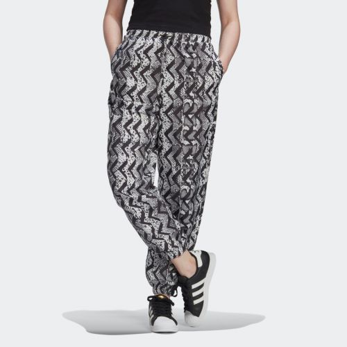 Allover print track pants