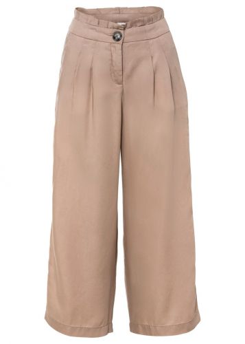 Spodnie culotte tencel™ lyocell bonprix cielisty