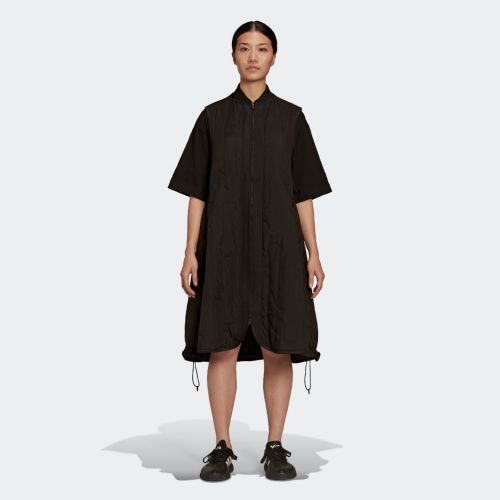 Y-3 cloud quilted gilet dress