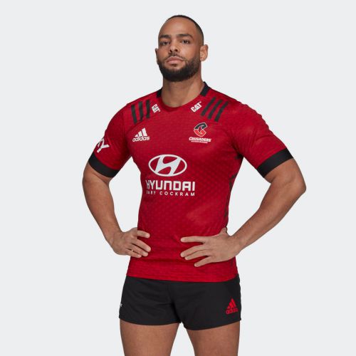 Crusaders rugby home replica jersey