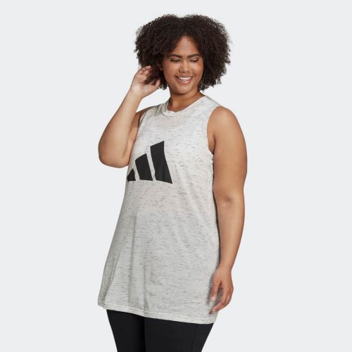 Adidas sportswear winners 2.0 tank top (plus size)