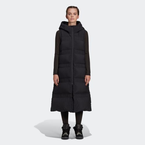 Y-3 classic puffy down long vest
