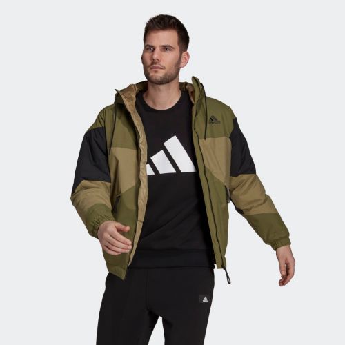 Back to sport insulated hooded jacket