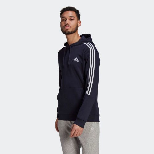 Essentials fleece cut 3-stripes hoodie