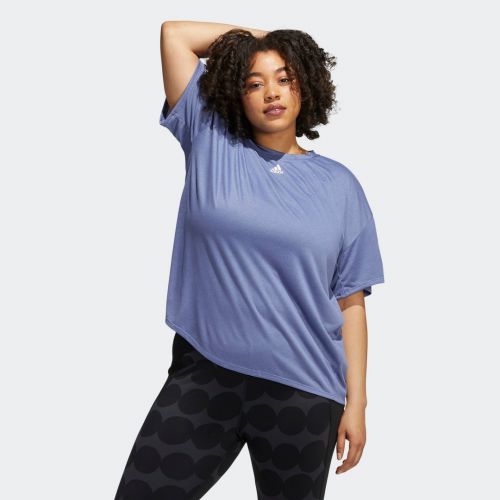 Training 3-stripes aeroready tee (plus size)