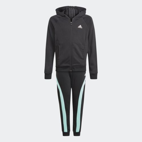 Bold hooded track suit