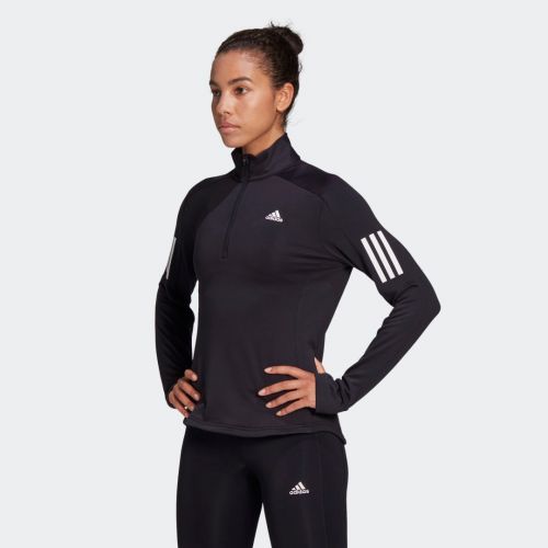 Own the run 1/2 zip warm sweatshirt