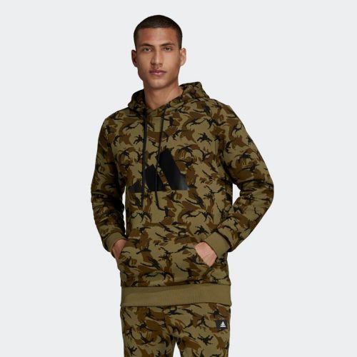 Adidas sportswear future icons camo graphic hoodie