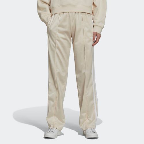 Flared firebird track pants with front-zip flared effect