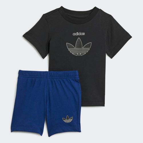 Adidas sprt shorts and tee set