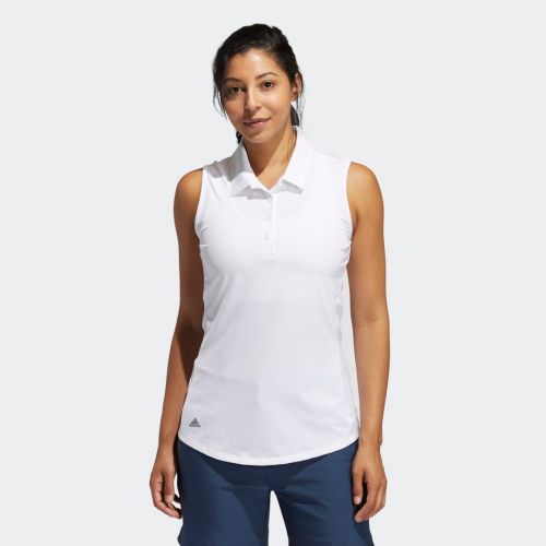 Ultimate365 solid sleeveless polo shirt