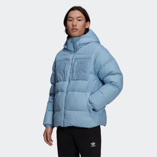 Down regen hooded puffer jacket