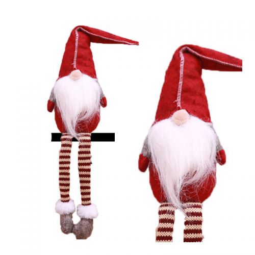 Mikołaj skrzat krasnal świąteczny Boże Narodzenie 50 cm z pluszu KSN13CZE