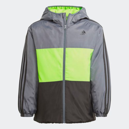 Colorblock insulated jacket